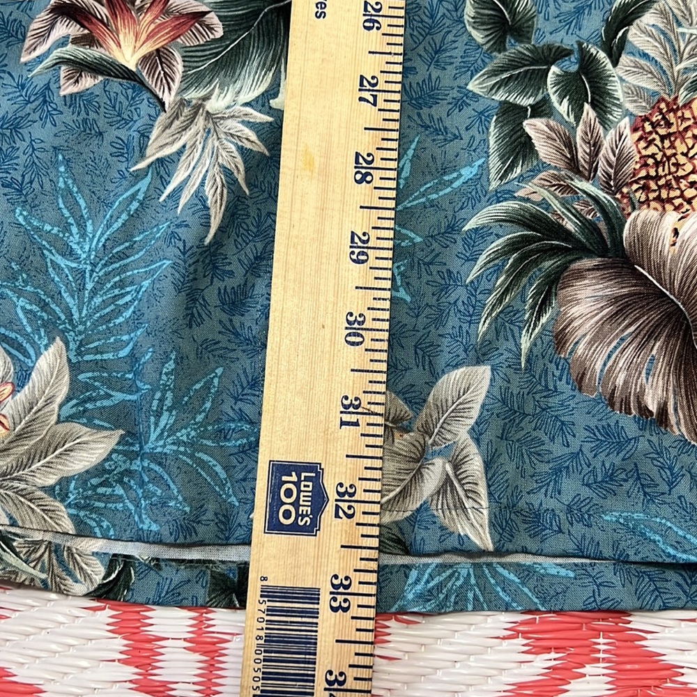 NWT Island Shores XXL Short sleeve Dark Floral tropical pineapple Hawaiian - Picture 8 of 14